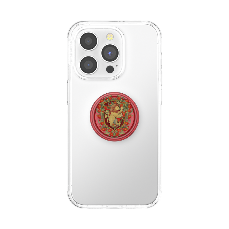 Gryffindor Floral Crest — Adhesive PopGrip image number 2