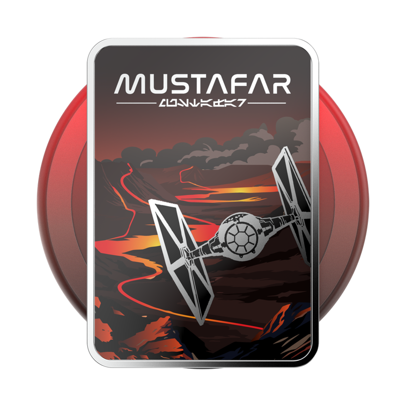 Enamel Welcome To Mustafar — MagSafe PopGrip image number 1