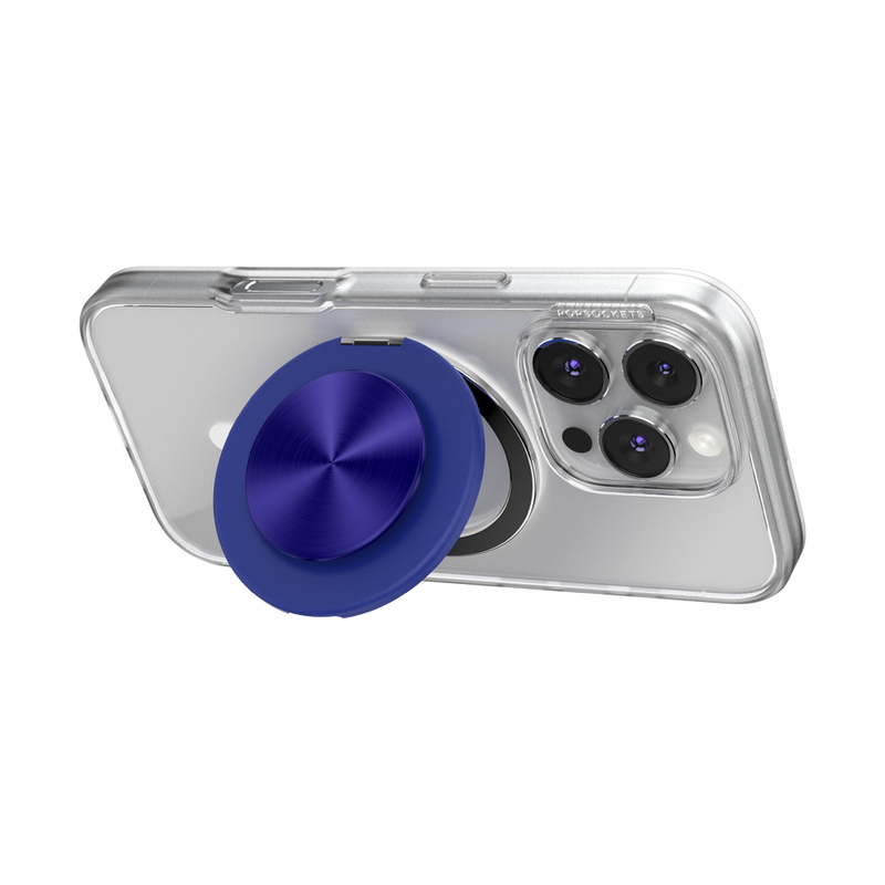 Aluminum Radial French Navy —  MagSafe Kick-Out Grip & Stand image number 14