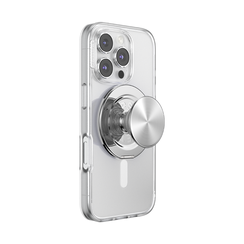 Aluminum Radial Silver —  MagSafe Kick-Out Grip & Stand image number 8