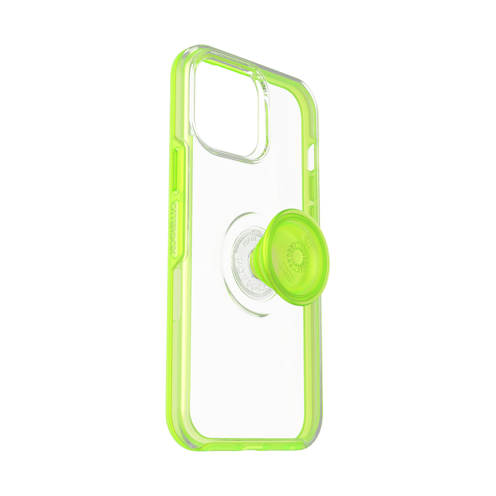 Otter + Pop Symmetry Clear Limelite — iPhone 13 Pro Max Phone Case ...